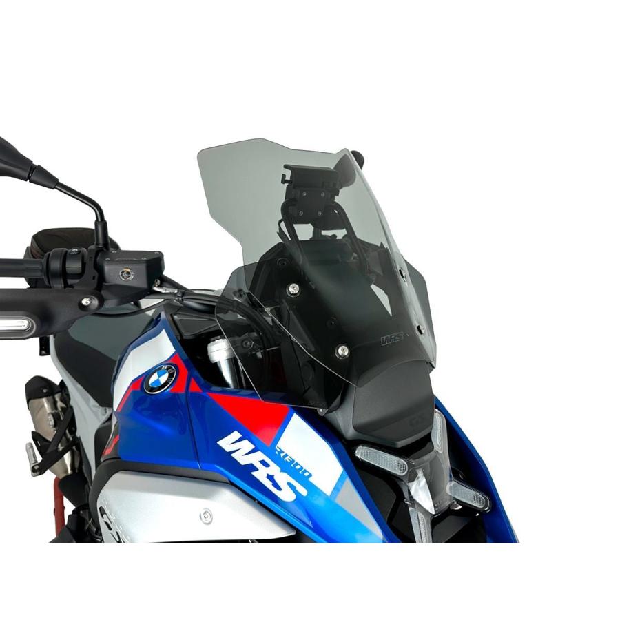 【国内在庫】WRS - ウインドスクリーン (ツーリングタイプ) R 1300 GS '23-25 / ADVENTURE '24-25 (レーダー対応) スモーク_11