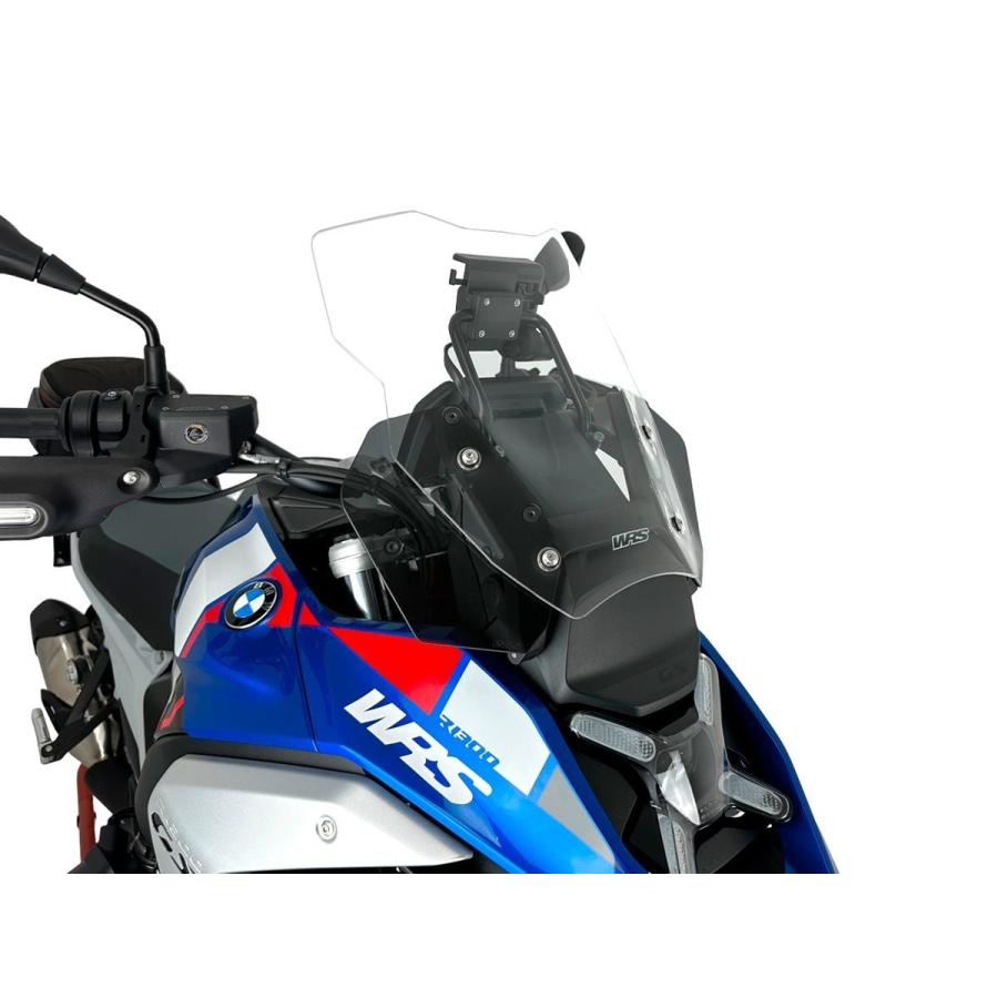 【国内在庫】WRS - ウインドスクリーン (ツーリングタイプ) R 1300 GS '23-25 / ADVENTURE '24-25 (レーダー対応) スモーク_17
