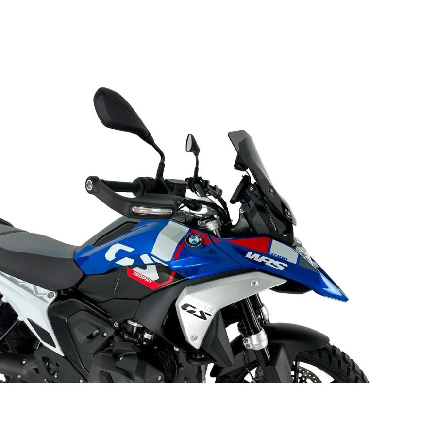 【国内在庫】WRS - ウインドスクリーン (ツーリングタイプ) R 1300 GS '23-25 / ADVENTURE '24-25 (レーダー対応) スモーク_5