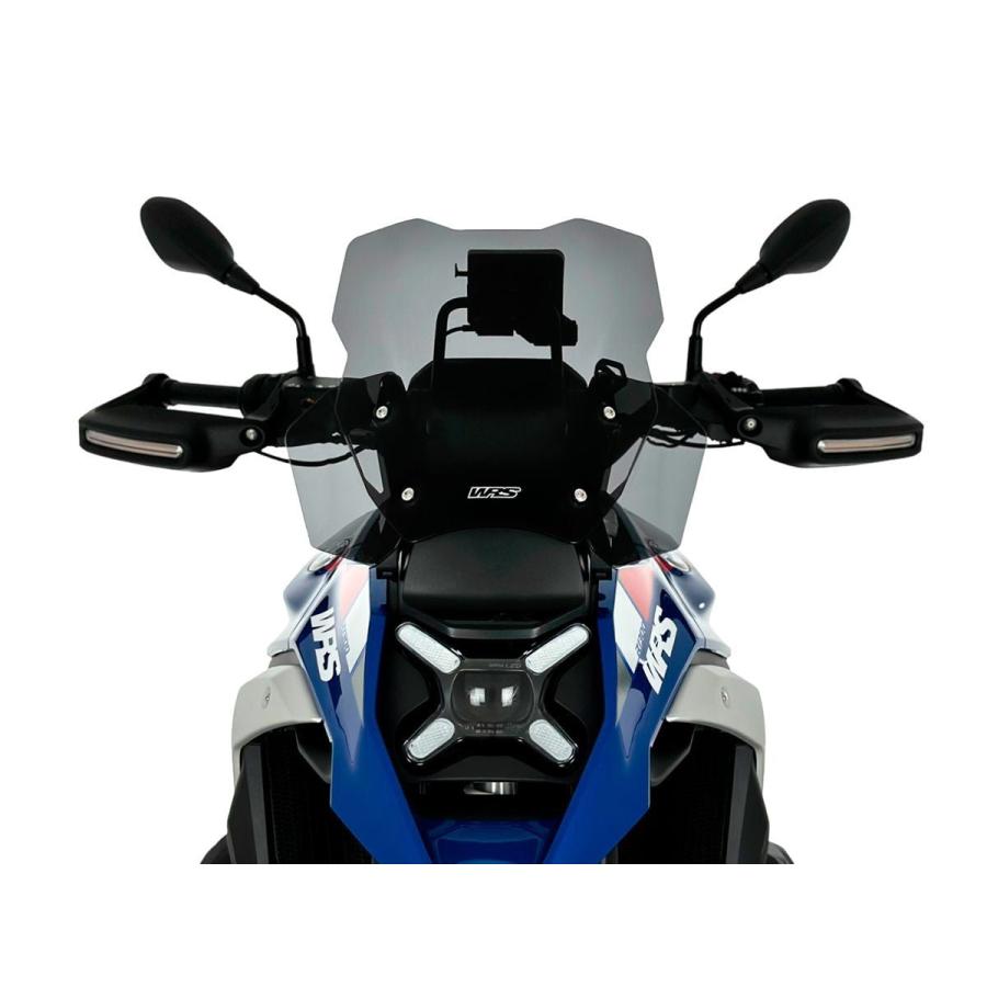 【国内在庫】WRS - ウインドスクリーン (ツーリングタイプ) R 1300 GS '23-25 / ADVENTURE '24-25 (レーダー対応) スモーク_6