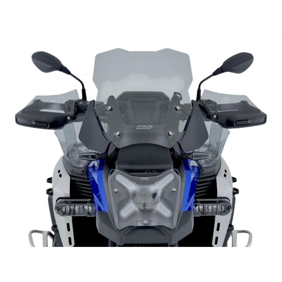 【国内在庫】WRS - ウインドスクリーン (ツーリングタイプ) R 1300 GS '23-25 / ADVENTURE '24-25 (レーダー対応) スモーク_8