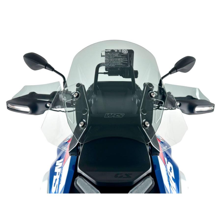 WRS - 【定まりインポート代わりになる店】 - ウインドディフレクター (標準尺度印字機) R 1300 GS '23-25 / ADVENTURE '24-25 噴煙