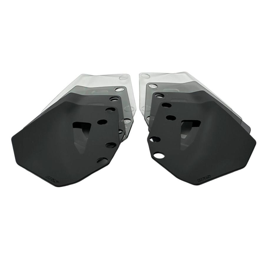 WRS - 【定まりインポート代わりになる店】 - ウインドディフレクター (標準尺度印字機) R 1300 GS '23-25 / ADVENTURE '24-25 噴煙