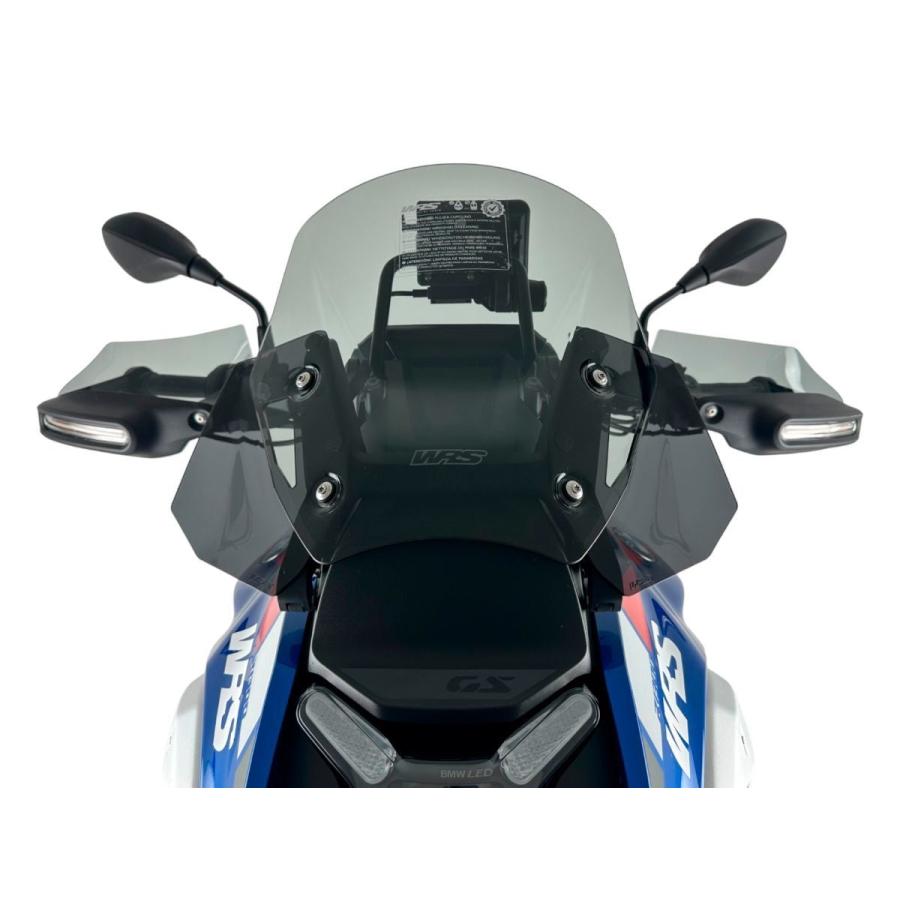 WRS - 【定まりインポート代わりになる店】 - ウインドディフレクター (標準尺度印字機) R 1300 GS '23-25 / ADVENTURE '24-25 噴煙