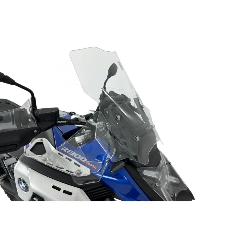 【国内在庫】WRS - ウインドスクリーン (カポノルドプラスタイプ) R 1300 GS ADVENTURE '24-25 (レーダー対応) クリア_16