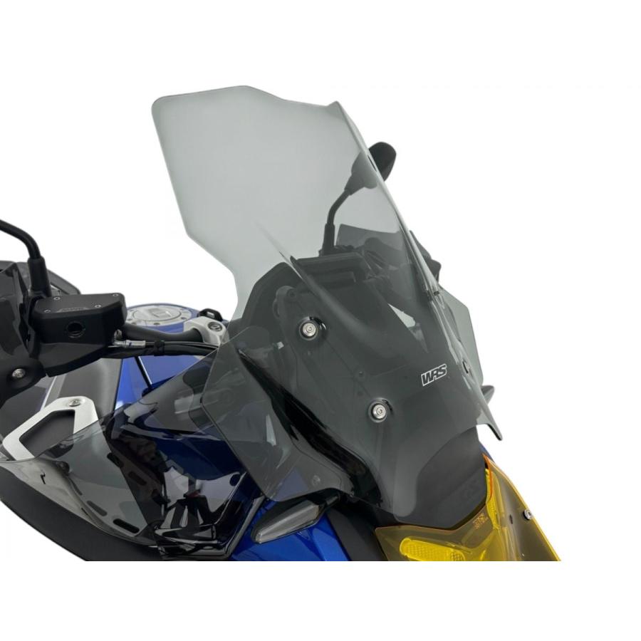 【国内在庫】WRS - ウインドスクリーン (カポノルドプラスタイプ) R 1300 GS ADVENTURE '24-25 (レーダー対応) クリア_5