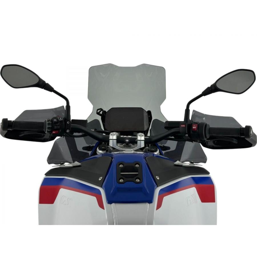 【国内在庫】WRS - ウインドスクリーン (カポノルドプラスタイプ) R 1300 GS ADVENTURE '24-25 (レーダー対応) クリア_9