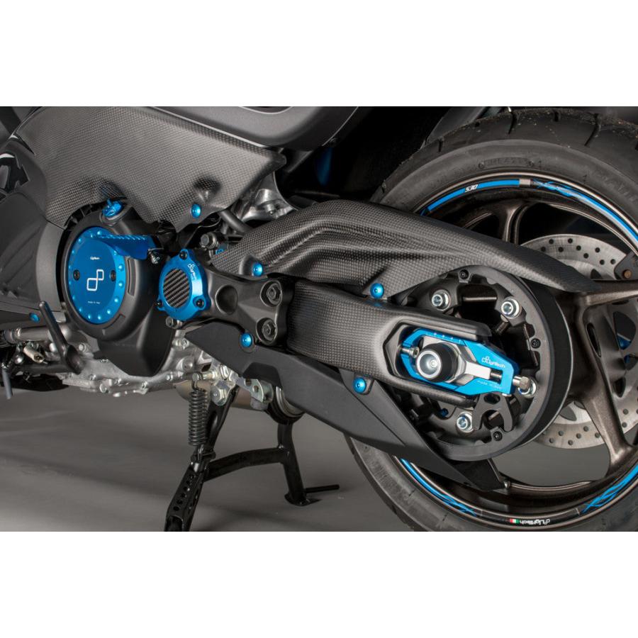 【正規輸入代理店】LighTech - ドライカーボン ベルトプロテクター (艶なし) T-MAX 530 '12-16