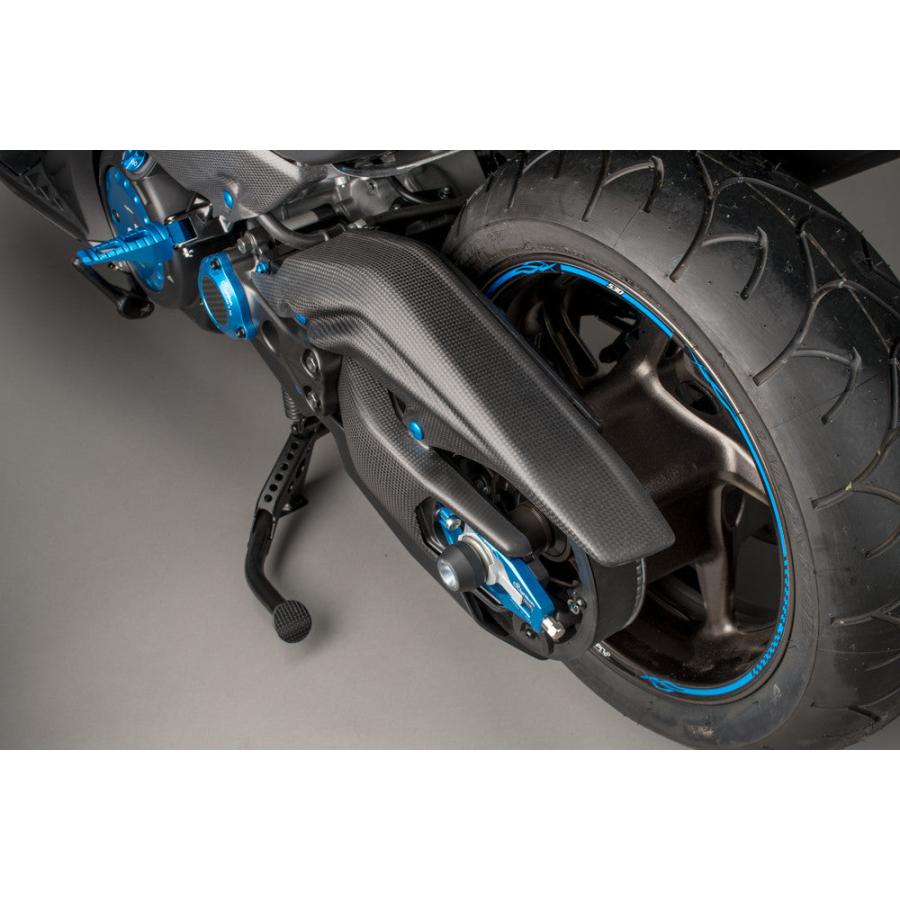 【正規輸入代理店】LighTech - ドライカーボン ベルトプロテクター (艶なし) T-MAX 530 '12-16