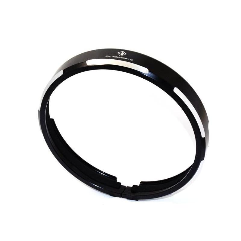 【正規輸入代理店】DUCABIKE (DBK) - SCRAMBLER用 ビレット アルミニウム ヘッドライト トリム レッド_6