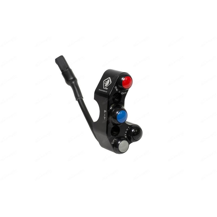 【正規輸入代理店】DUCABIKE (DBK) - BREMBO製マスターシリンダー用 スタート＆キルブラケット PANIGALE V4 / S '21-24 / R '19-20 / '23-24 / SP2 '22-24 | DUCABIKE | 09