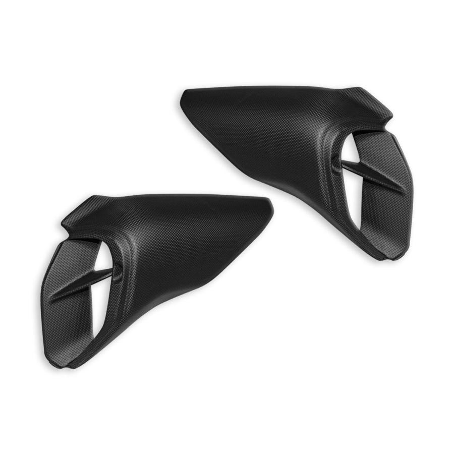 【国内在庫】DUCABIKE (DBK) - ドライカーボンエアインテーク (艶なし) DIAVEL V4の画像
