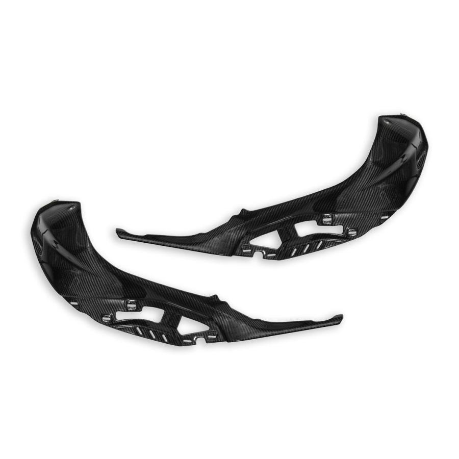 【正規輸入代理店】DUCABIKE (DBK) - ドライカーボン タンクサイドカバー (艶あり) S1000 R '21-25 / M1000 R '23-25の画像