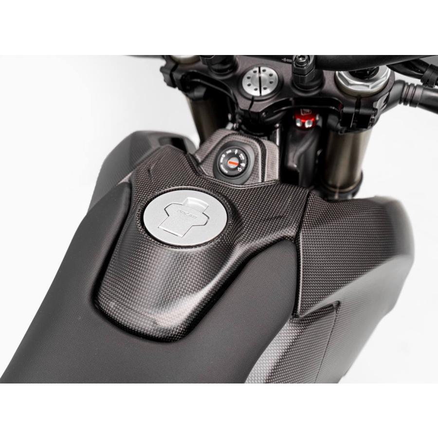 【国内在庫】DUCABIKE (DBK) - ドライカーボン タンクカバー ( 艶なし) HYPERMOTARD 698 MONO / RVE_5