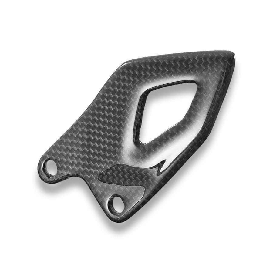 【国内在庫】DUCABIKE (DBK) - ドライカーボン ヒールガード (艶あり) PANIGALE V4 / S '25-26 / R '26の画像