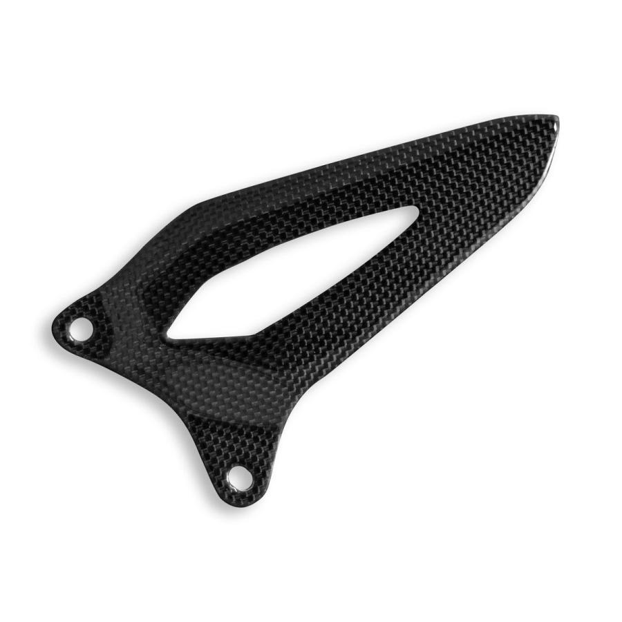 【国内在庫】DUCABIKE (DBK) - ドライカーボン ヒールガード (艶あり) SPEED TRIPLE 1200 RS '21-25 / RR '22-24 / RX '25