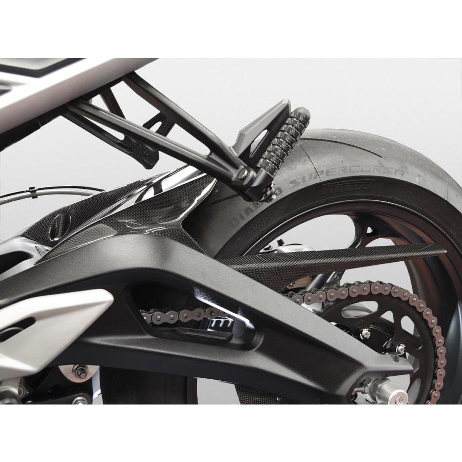 【国内在庫】DUCABIKE (DBK) - ドライカーボン リアマッドガード (艶あり) STREET TRIPLE 765 S / R / RS_5