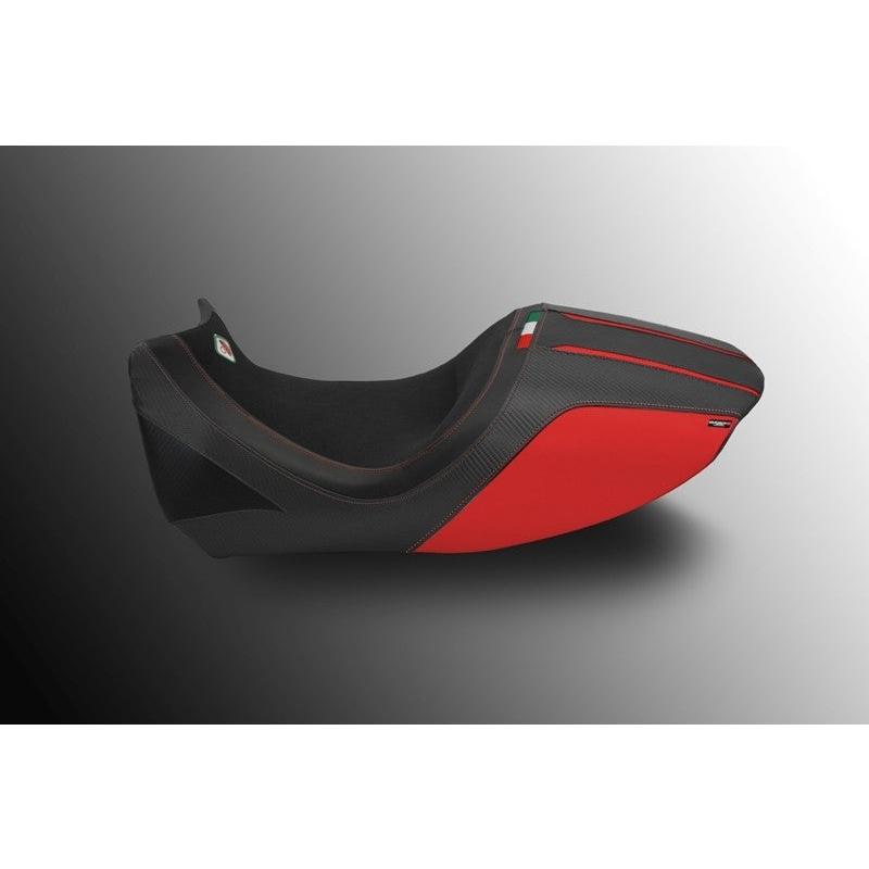 【正規輸入代理店】DUCABIKE (DBK) - 純正シート用カバー DIAVEL '15-18 ブラック / レッド_2