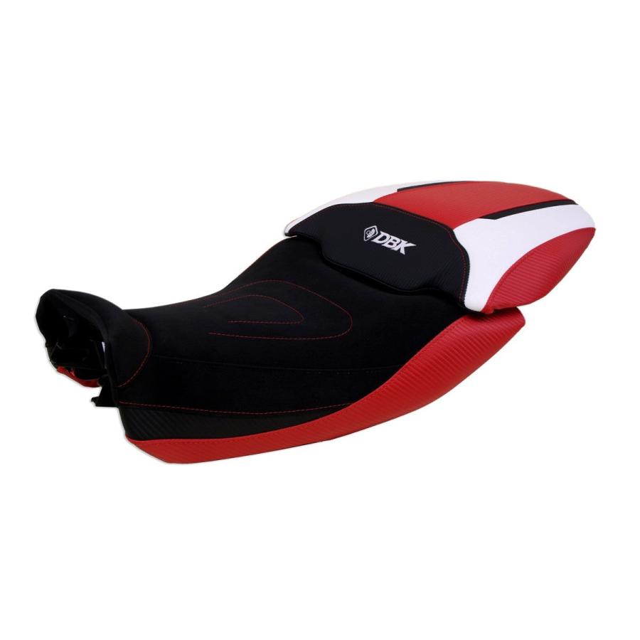 【正規輸入代理店】DUCABIKE (DBK) - 純正シート用 コンフォートカバー (シートヒーター対応) DIAVEL V4 '23-26 ブラック / レッド_4