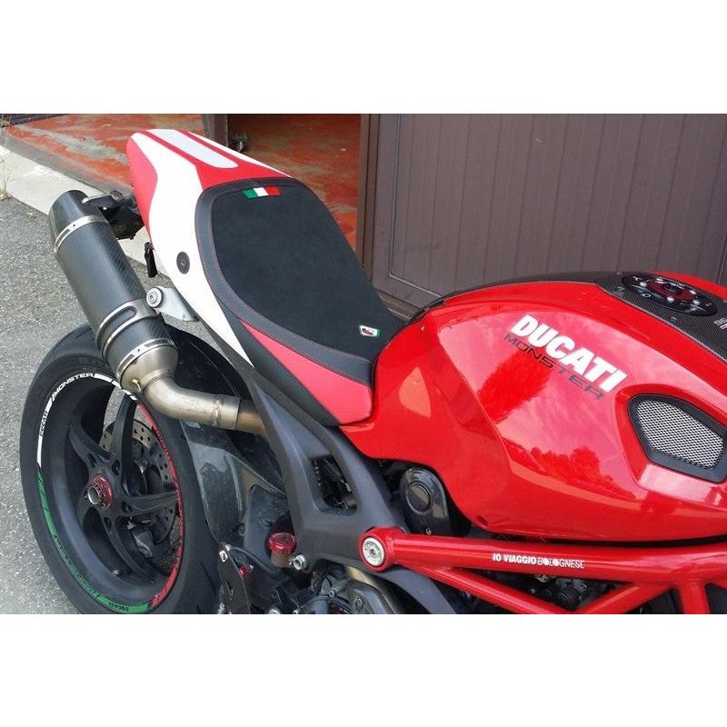 【正規輸入代理店】DUCABIKE (DBK) - 純正シート用カバー MONSTER 696 / 796 / 1100 / EVO ブラック / ブラック_2