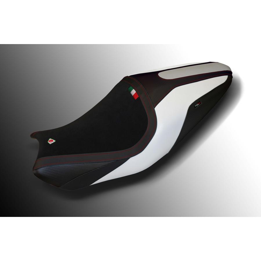 【正規輸入代理店】DUCABIKE (DBK) - 純正シート用カバー MONSTER 821 '15-17 / 1200 / S '15 ブラック / レッド_2