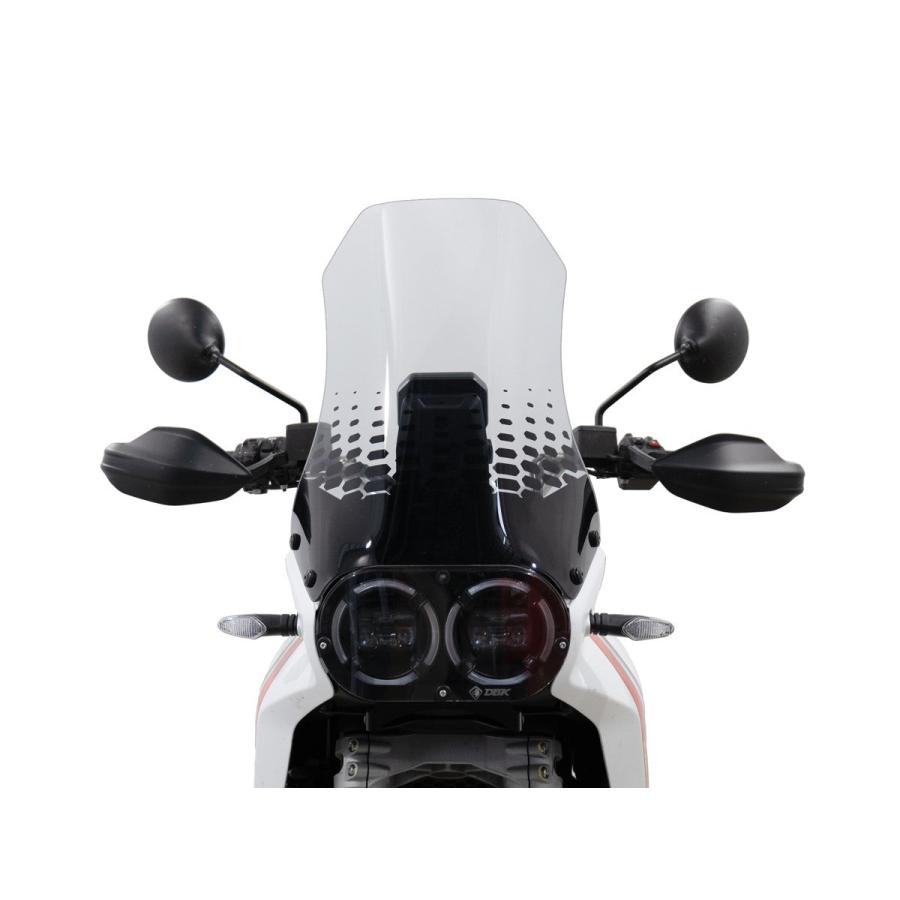 【正規輸入代理店】DUCABIKE (DBK) - ウィンドスクリーン (コンフォートタイプ) DESERTX クリア_3