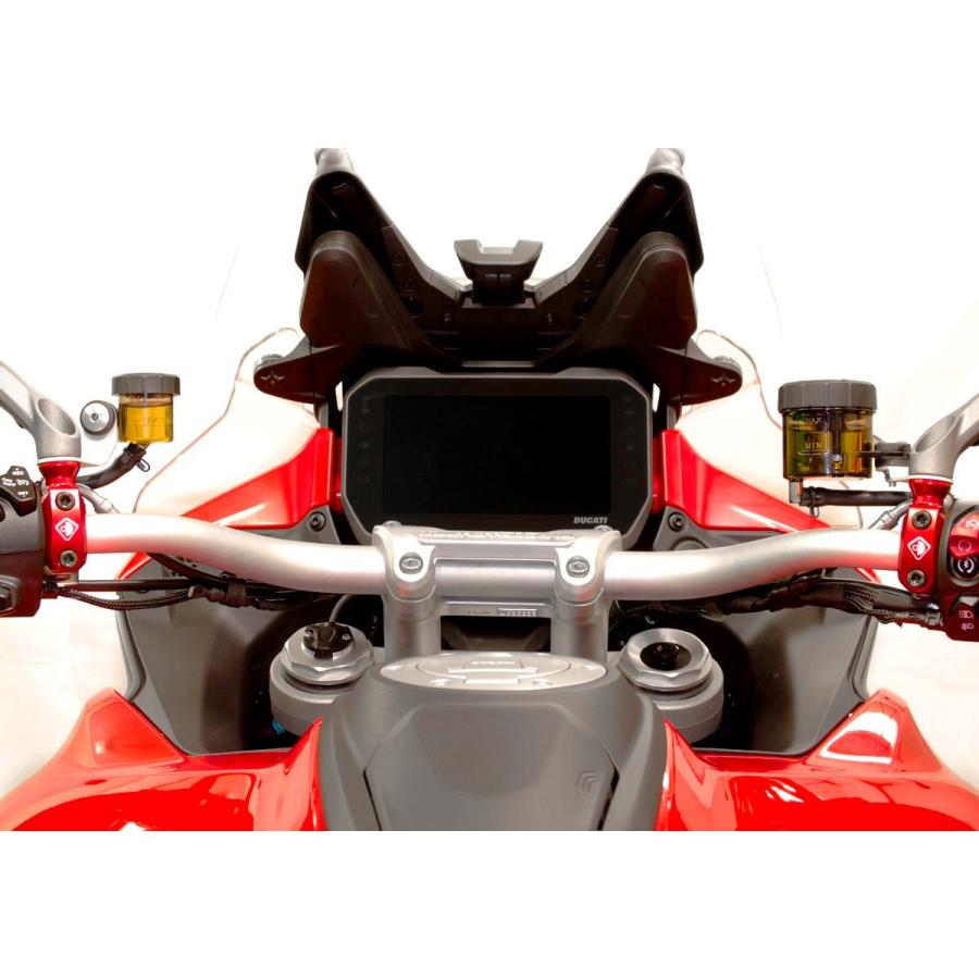 【正規輸入代理店】DUCABIKE (DBK) - マスターシリンダークランプ クラッチ側 MULTISTRADA V4 / S / PIKES PEAK / RALLY / RS '21-25 / V2 / S '25-26 レッド_3