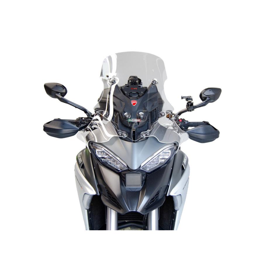 【国内在庫】DUCABIKE (DBK) - ウインドディフレクター MULTISTRADA V4 / PIKES PEAK / RALLY / RS '21-25 / S '21-24 スモーク_8