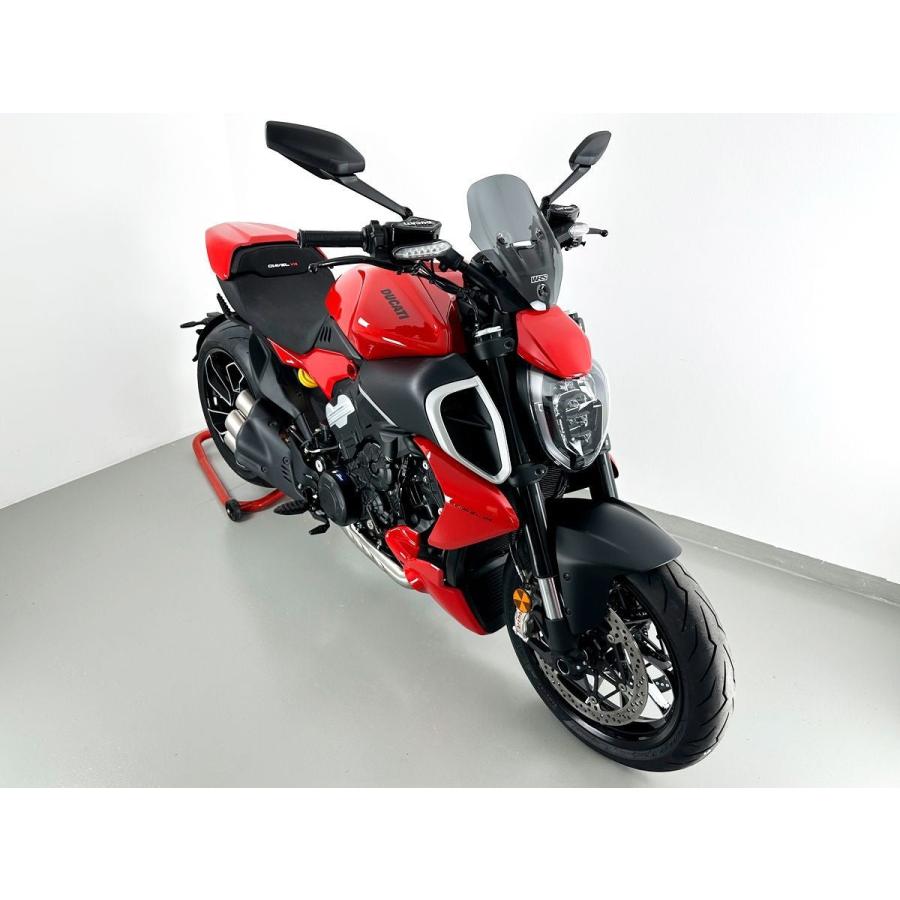 【国内在庫】WRS - ウインドスクリーン (スポーツタイプ) DIAVEL V4 / RS '23-26 マットブラック_7
