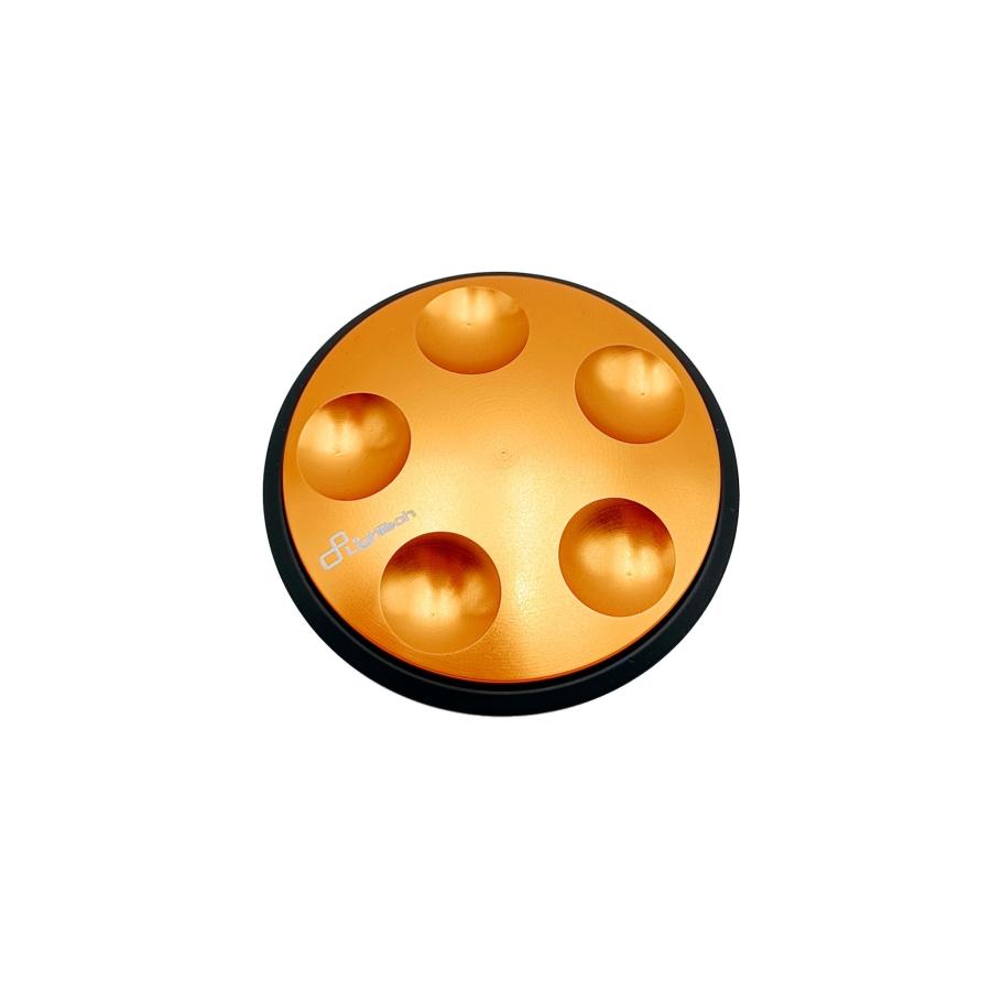 【国内在庫】LighTech - フューエルタンクキャップ用スペアキャップ (プッシュ & プル) ゴールド_3