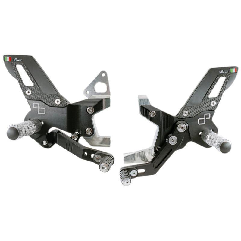 【正規輸入代理店】LighTech - アジャスタブル ステップキット - 逆シフト - "Track spec" PANIGALE 899 / 1199 / 1299 '12-17 / V2 '20-24_1