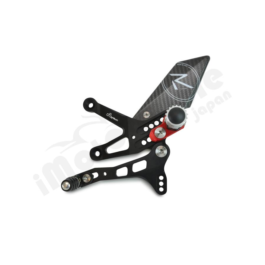【正規輸入代理店】LighTech - アジャスタブル ステップキット "R Version" ZX10R '11-15