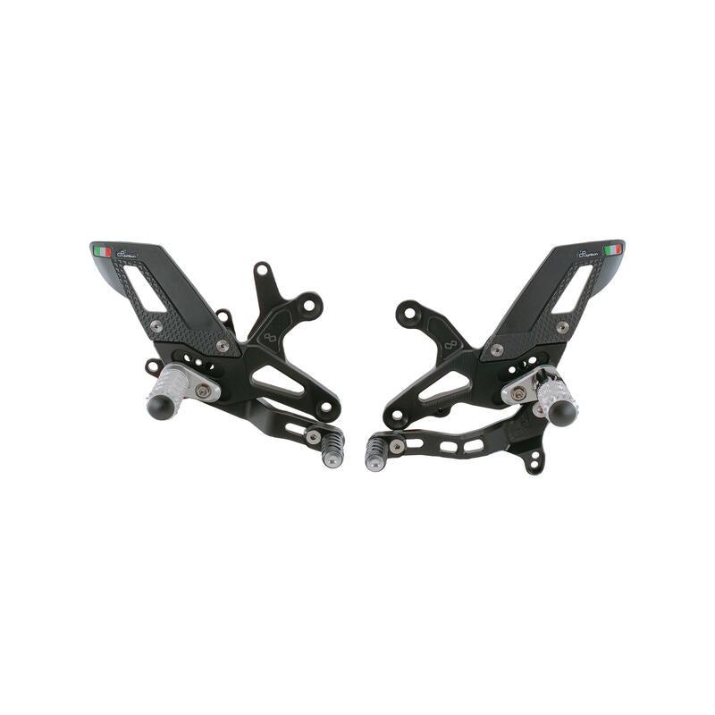 【正規輸入代理店】LighTech - アジャスタブル ステップキット - 逆シフト - ZX-6R / 636 '19-26 固定式_1