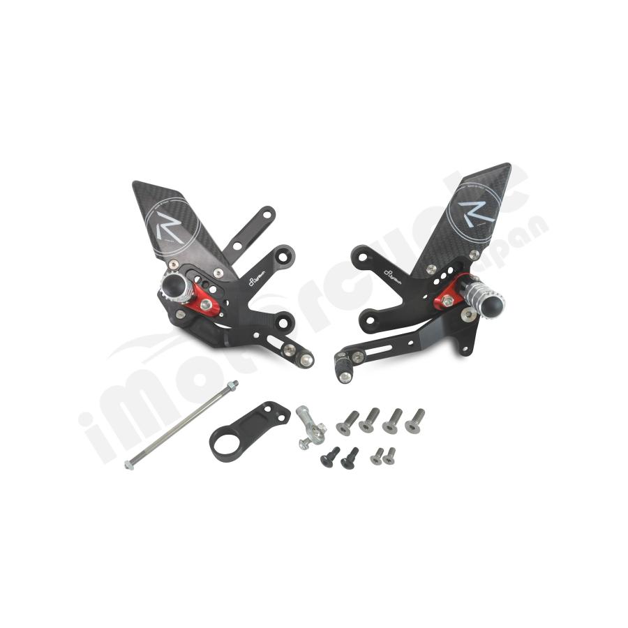 【正規輸入代理店】LighTech - アジャスタブル ステップキット "R Version" GSX-S1000 / F '15-20 / KATANA '19-21