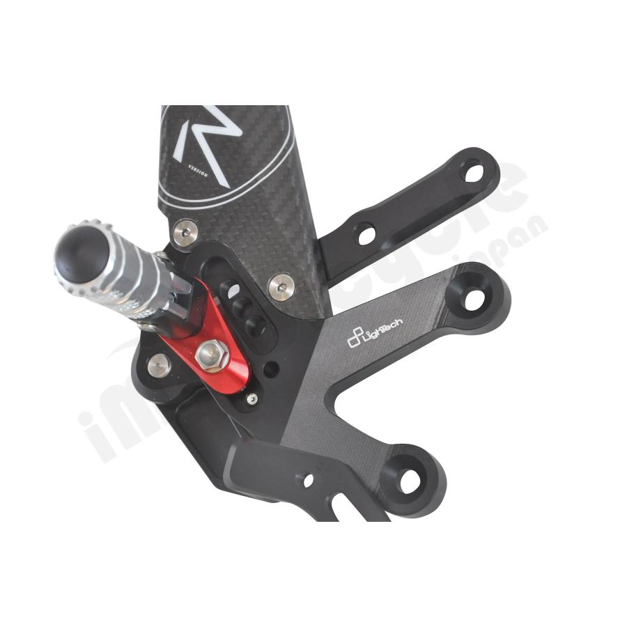 【正規輸入代理店】LighTech - アジャスタブル ステップキット "R Version" GSX-S1000 / F '15-20 / KATANA '19-21