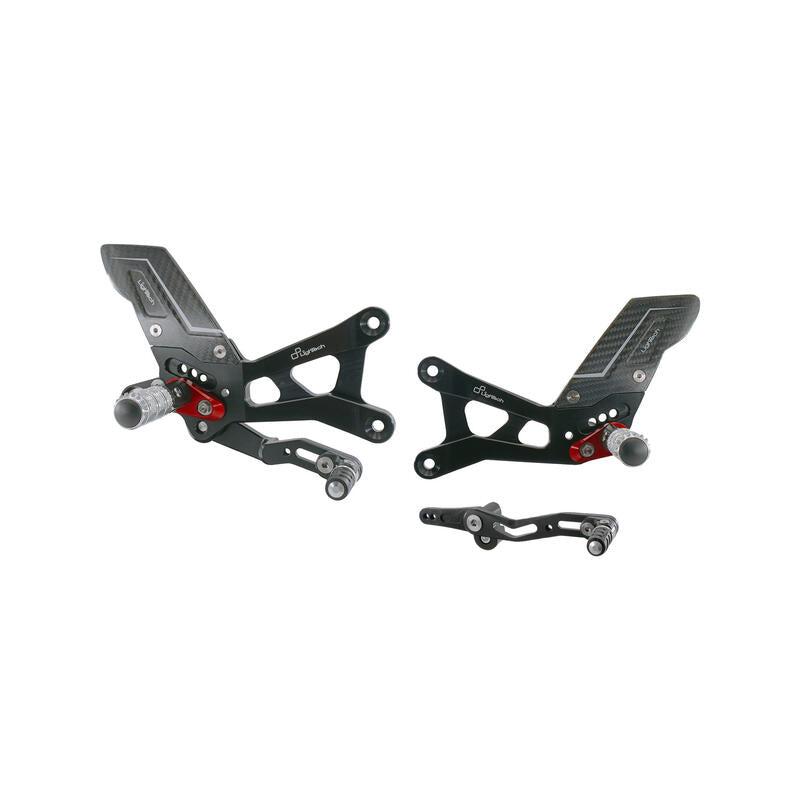 【正規輸入代理店】LighTech - アジャスタブル ステップキット "R Version" YZF-R6 '08-16