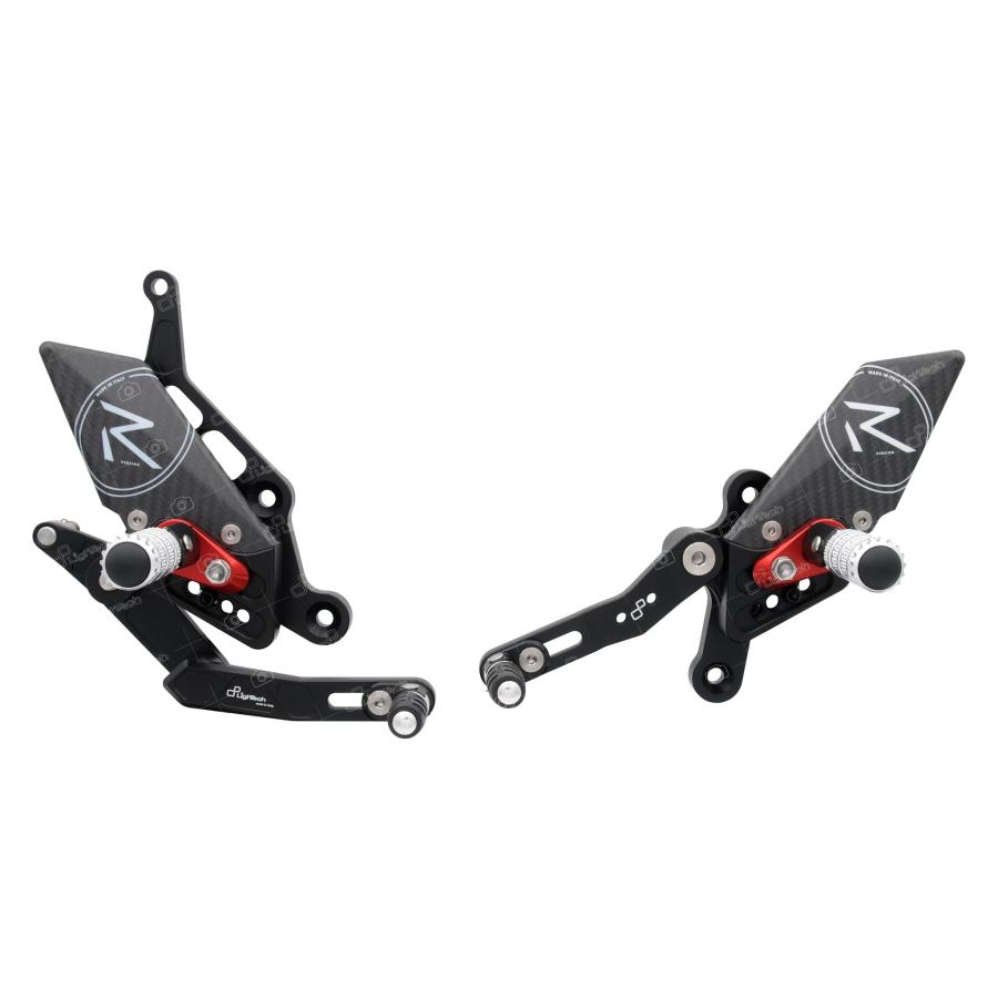 【正規輸入代理店】LighTech - アジャスタブル ステップキット "R Version" - 正シフト - MT-07 '14-22 / XSR700 '17-20
