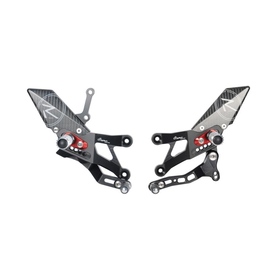 【正規輸入代理店】LighTech - アジャスタブル ステップキット "R Version" - 正シフト - YZF-R25 / R3 ABS '15-21