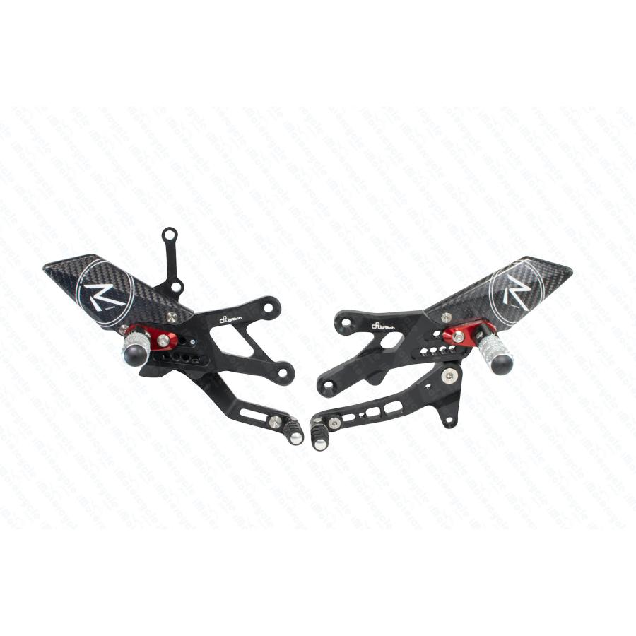 【正規輸入代理店】LighTech - アジャスタブル ステップキット "R Version" - 正シフト - YZF-R25 / R3 ABS '15-21