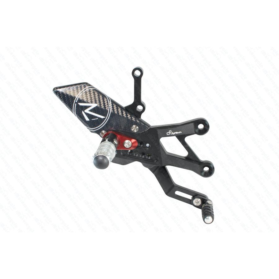 【正規輸入代理店】LighTech - アジャスタブル ステップキット "R Version" - 正シフト - YZF-R25 / R3 ABS '15-21