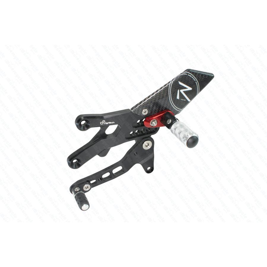【正規輸入代理店】LighTech - アジャスタブル ステップキット "R Version" - 正シフト - YZF-R25 / R3 ABS '15-21