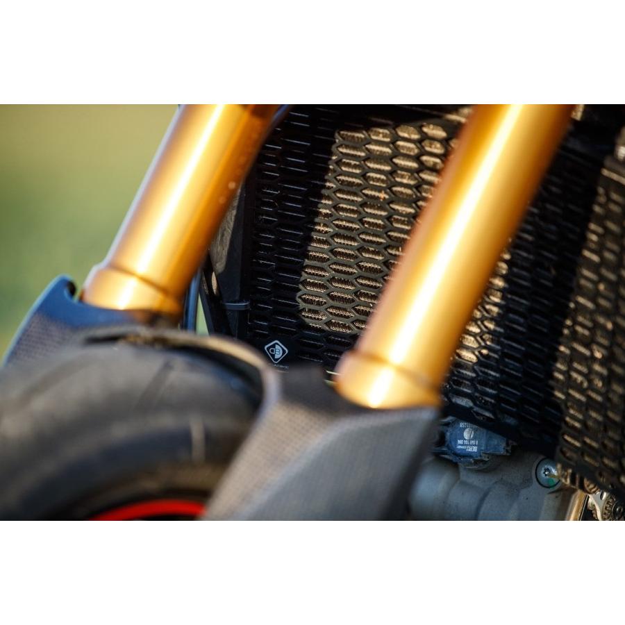 【国内在庫】DUCABIKE (DBK) - ラジエーター ガード SUPERSPORT 939 / 950 / HYPERMOTARD 950 / SP / MONSTER 821 / 1200 / DIAVEL 1260 / S_4