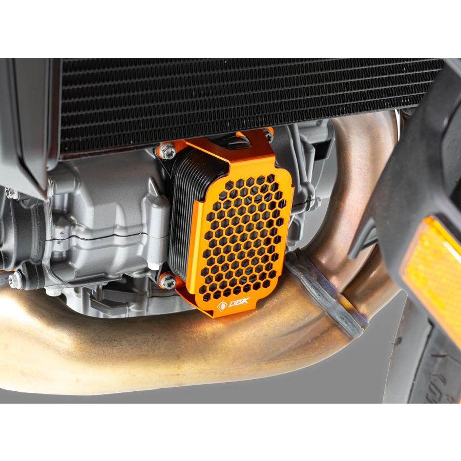 【正規輸入代理店】DUCABIKE (DBK) - オイルクーラー ガード 990 DUKE '24 / 990 DUKE R '25 ブラック_6