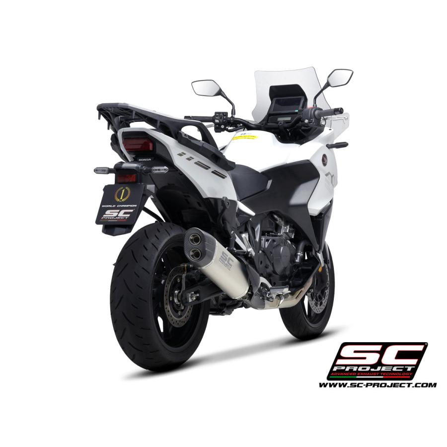 【正規輸入代理店】公道走行可 SC-PROJECT - アドベンチャー スリップオンサイレンサー NT1100 '22-24の画像