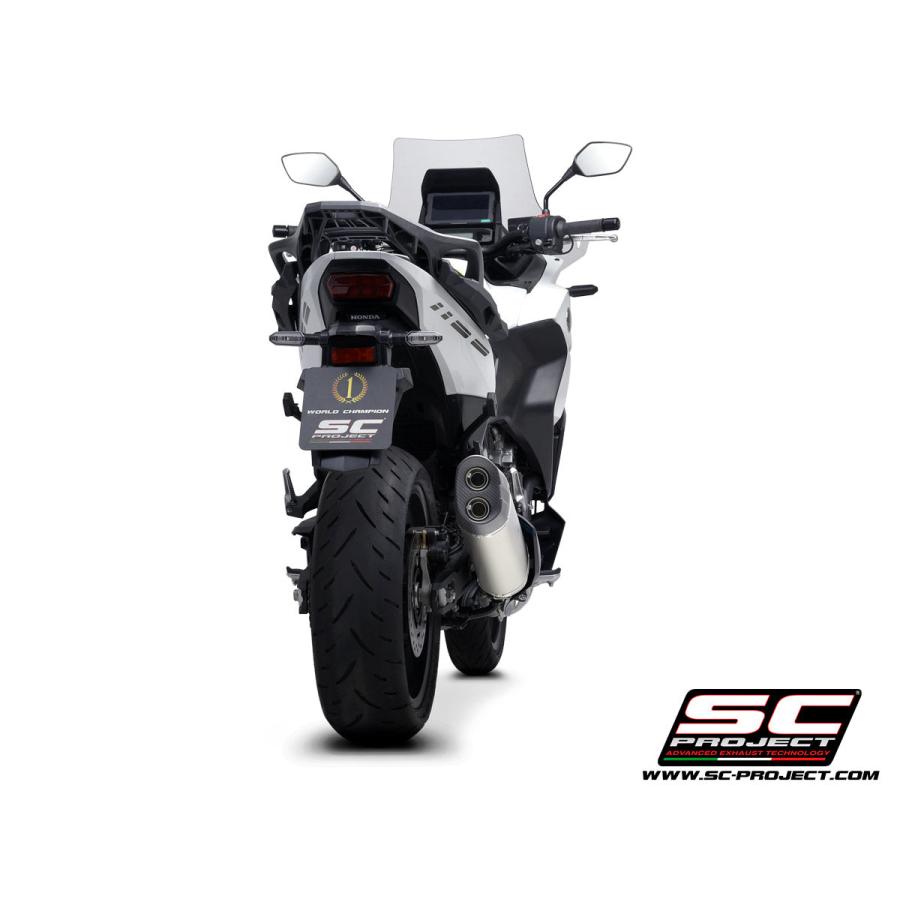 【正規輸入代理店】公道走行可 SC-PROJECT - アドベンチャー スリップオンサイレンサー NT1100 '22-24の画像