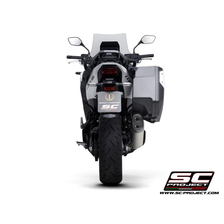 【正規輸入代理店】公道走行可 SC-PROJECT - アドベンチャー スリップオンサイレンサー NT1100 '22-24の画像