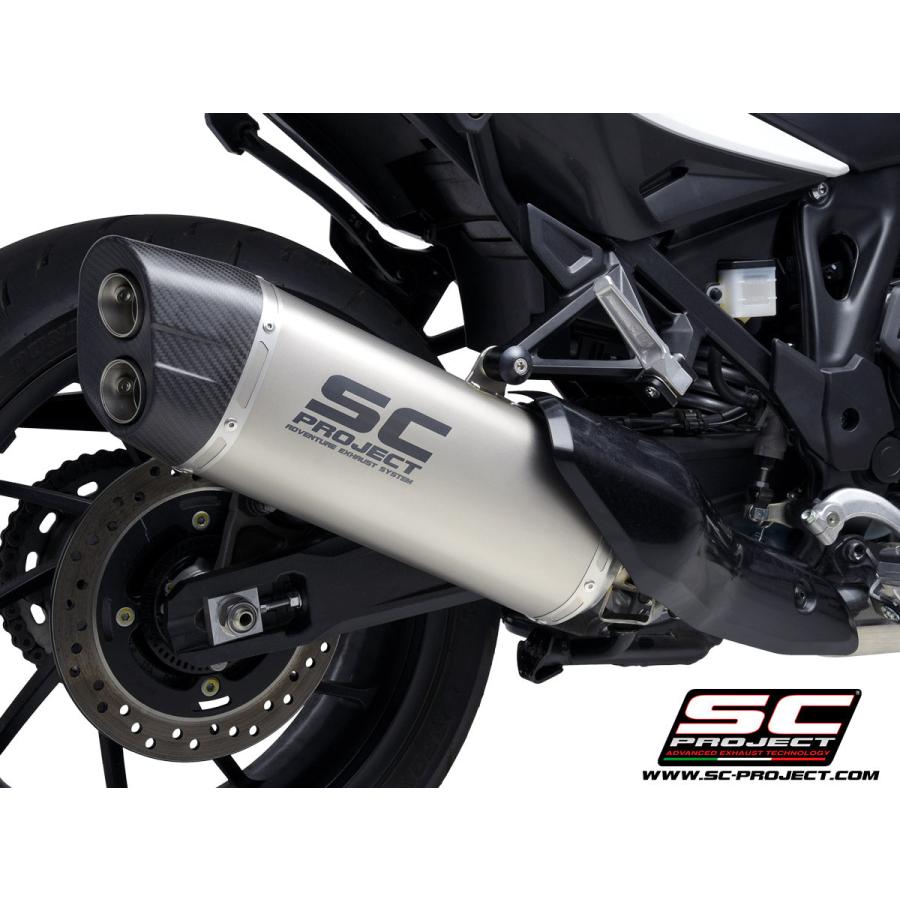 【正規輸入代理店】公道走行可 SC-PROJECT - アドベンチャー スリップオンサイレンサー NT1100 '22-24の画像