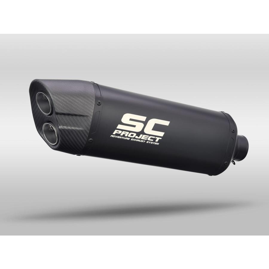 【正規輸入代理店】公道走行可 SC-PROJECT - アドベンチャー スリップオンサイレンサー NT1100 '22-24の画像