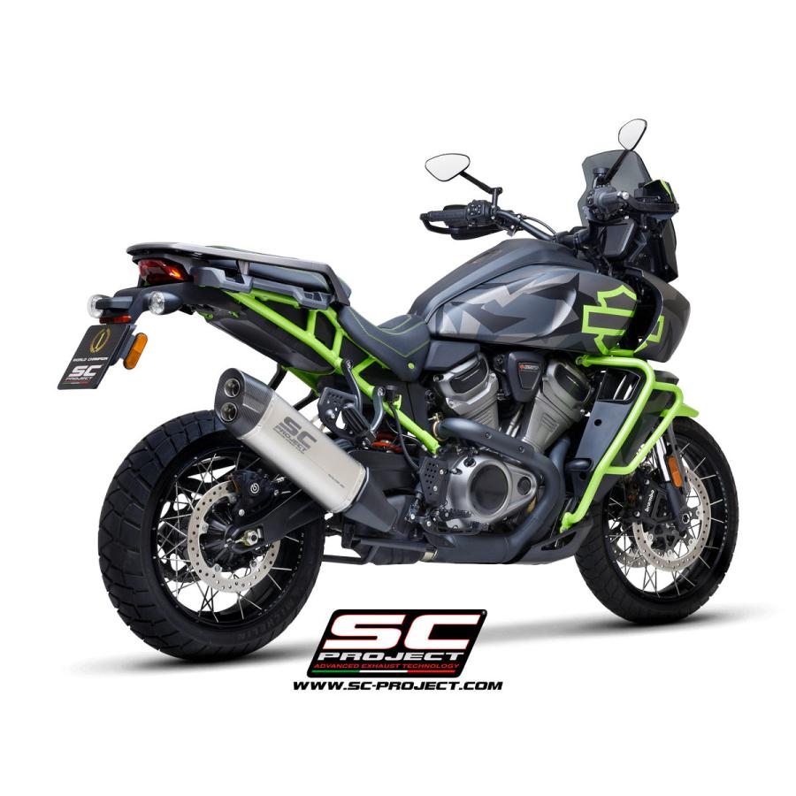 【正規輸入代理店】公道走行可 SC-PROJECT - アドベンチャー スリップオンサイレンサー PAN AMERICA 1250 '20-25の画像
