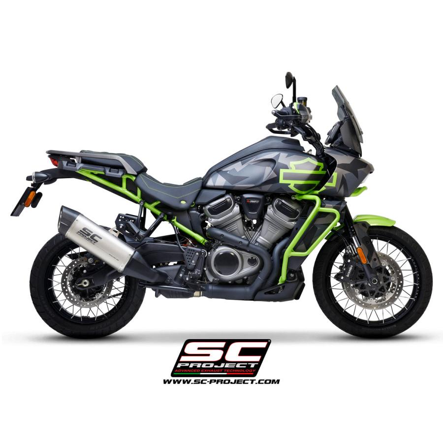 【正規輸入代理店】公道走行可 SC-PROJECT - アドベンチャー スリップオンサイレンサー PAN AMERICA 1250 '20-25の画像